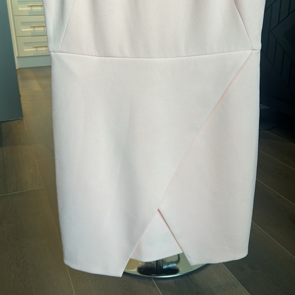 Keepsake the Label Rose Pink Sleeveless Asymmetrical Jupiter Short Dress Size L - Picture 5 of 17